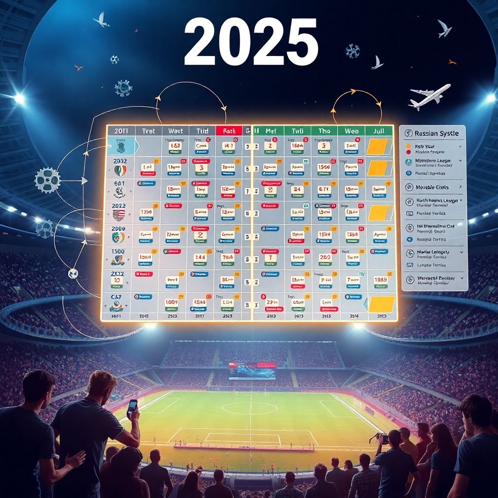 График туров и важные даты отечественных клубов в календаре сезона