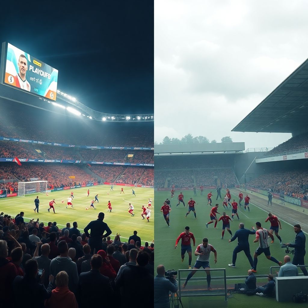 Плей-офф и борьба за выживание: ключевые моменты сезона в футболе