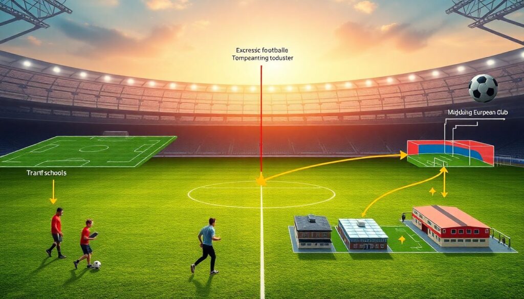 Стратегии для продвижения юношеских футболистов в Европу - иллюстрация