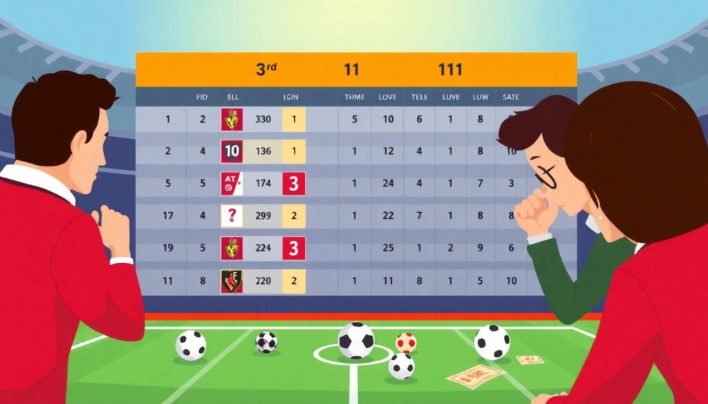 Сравнение позиций в таблице и силу команд на выходные - иллюстрация