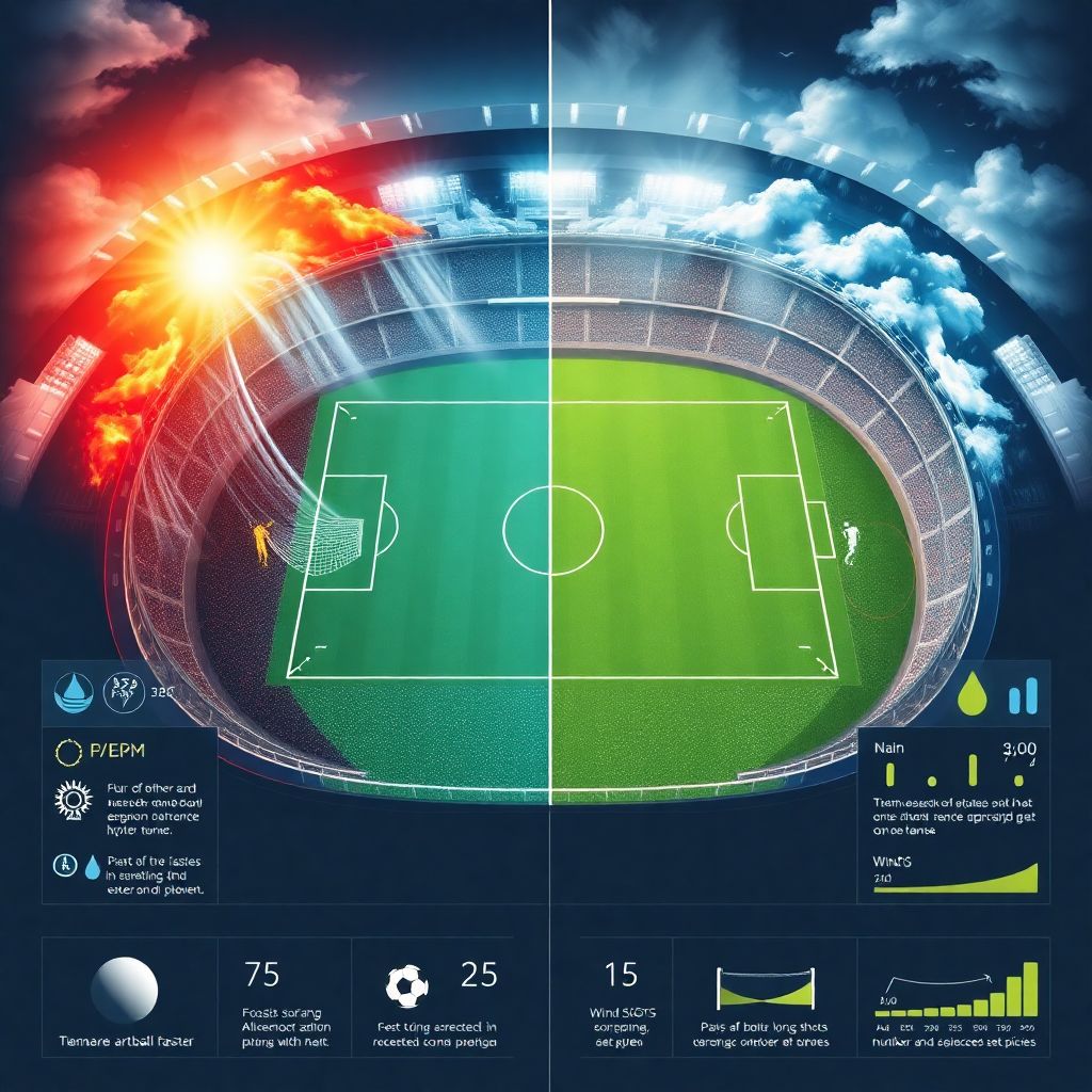 Климатические условия и их влияние на результаты матчей в футболе