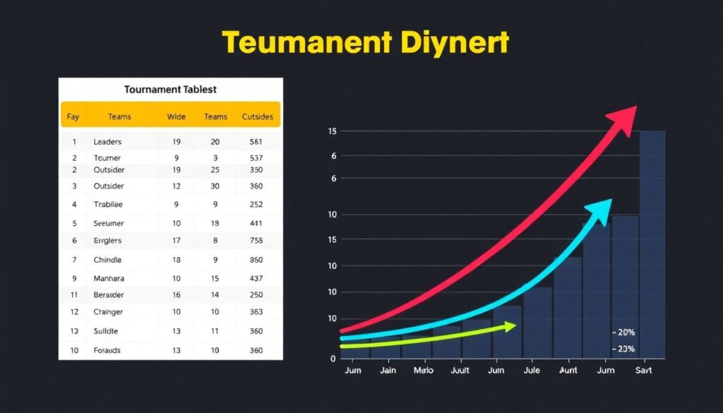 Турнирная динамика: кто лидирует и кто догоняет - иллюстрация