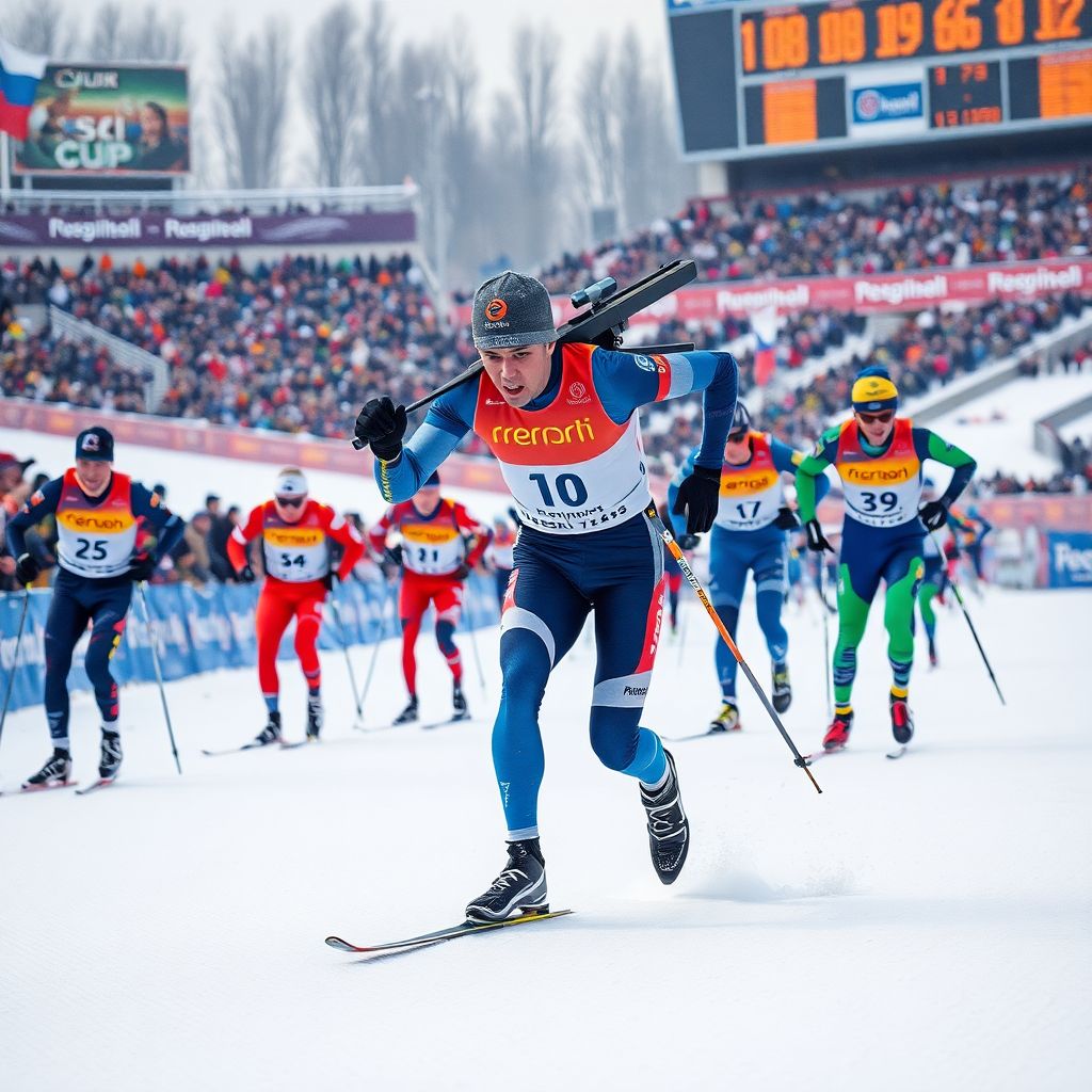 Биатлонист Вьюхин потряс спринт Кубка России, а Горбунов вернулся победителем