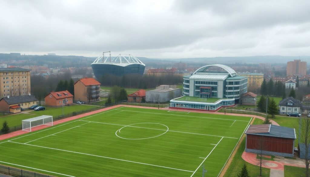 Футбольная карта России: обзор по регионам - иллюстрация