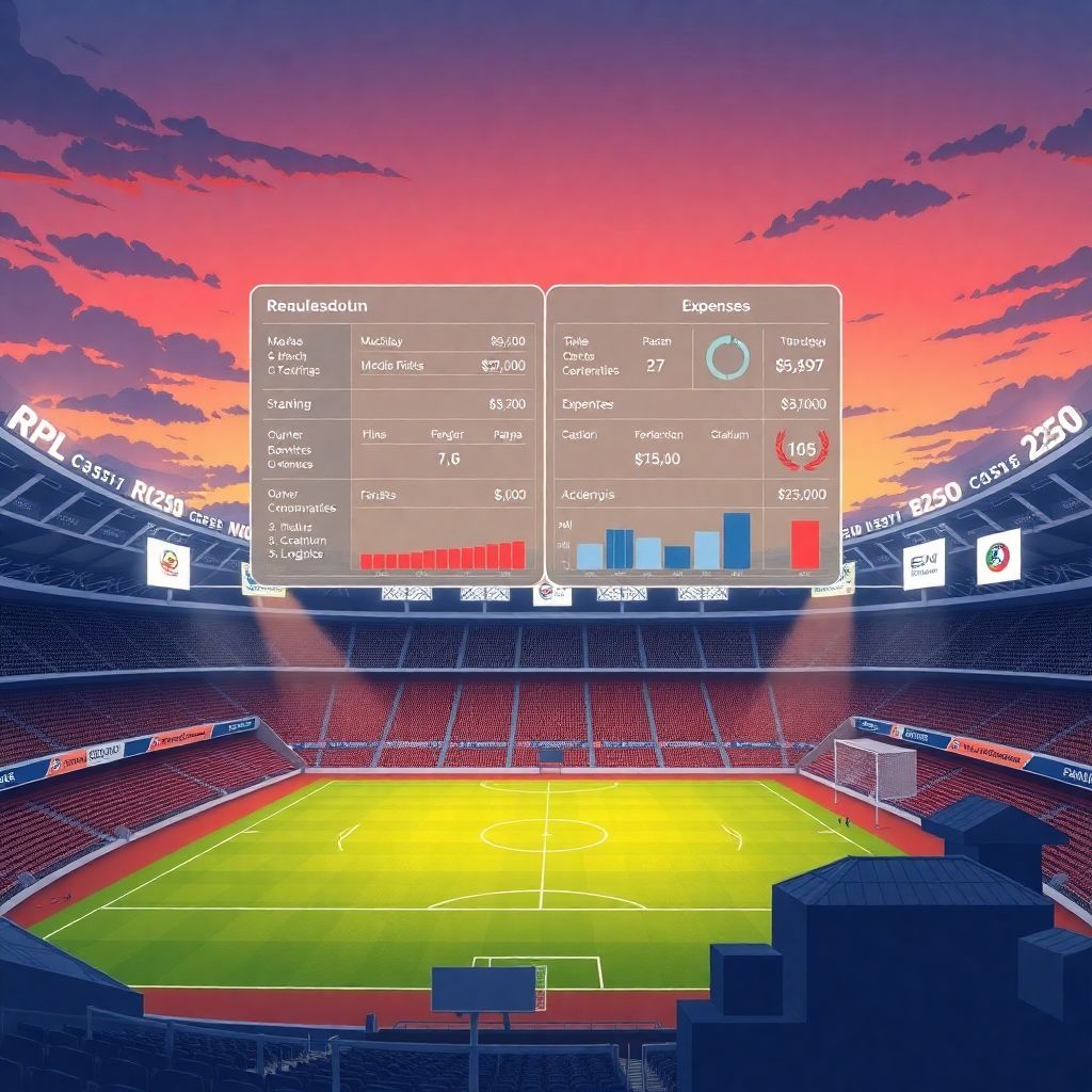 Экономика российского футбола: доходы и расходы клубов в 2024 году