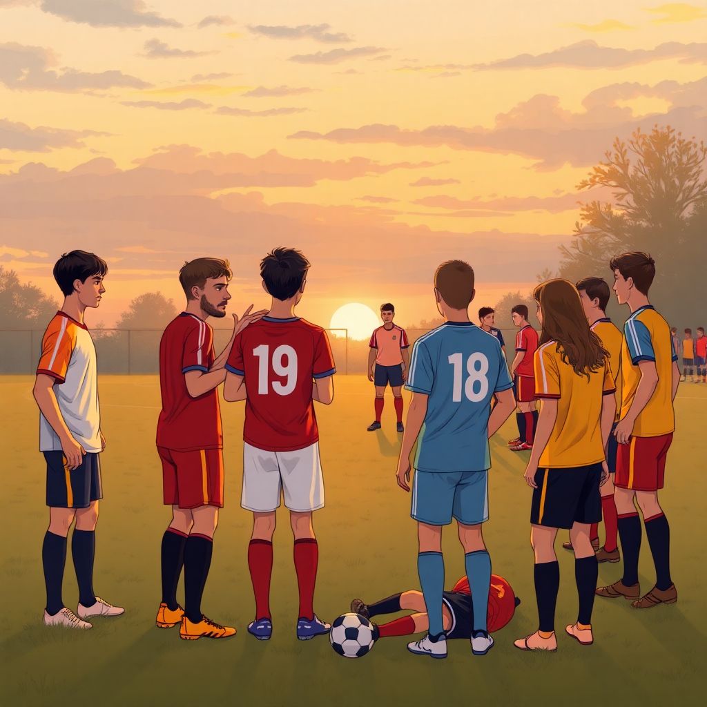 Партии и дружбы на поле: правила этикета и поведение игроков в команде