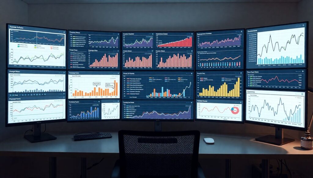 Графика и инфографика: визуализация таблиц и результатов - иллюстрация