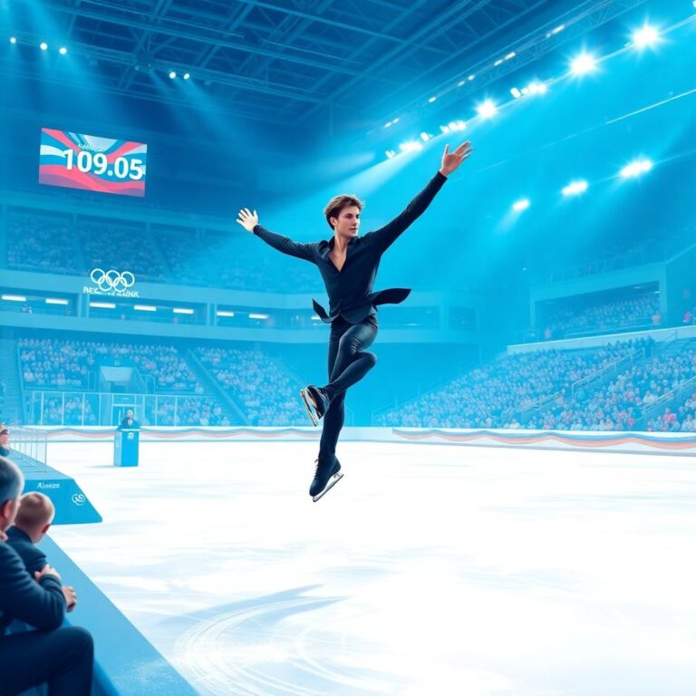 Петр Гуменник установил рекорд России в короткой программе перед Олимпиадой