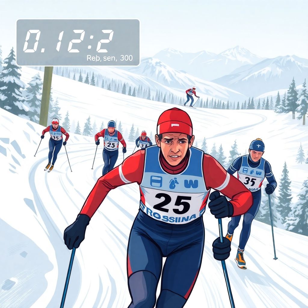 Русские гонщики в спринте на «Тур де Ски»: 0,12 секунды до прорыва